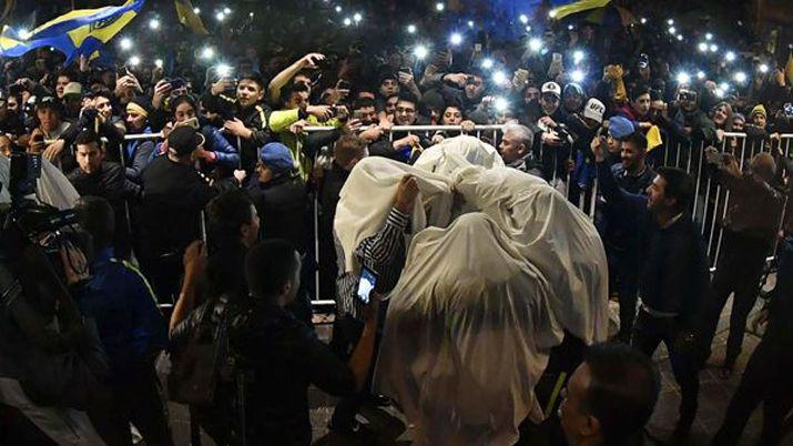 El particular festejo fantasma de los jugadores de Boca