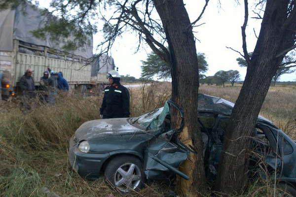 Chaquentildeo murioacute en un violento accidente en ruta 92