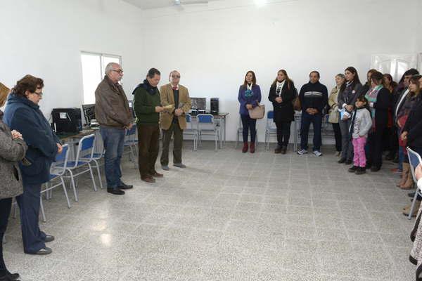 Inauguraron maacutes obras en el Nivel Secundario de la Escuela Juan Pablo II