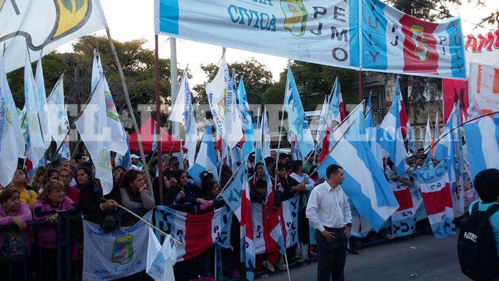 El Frente Cívico por Santiago presentó a sus candidatos