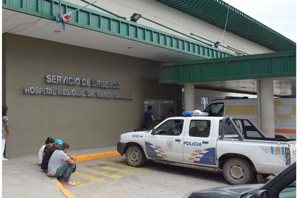 El individuo llegó al hospital sin vida 