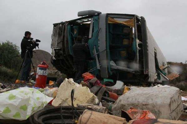Tragedia de Mendoza- el micro teniacutea documentacioacuten adulterada