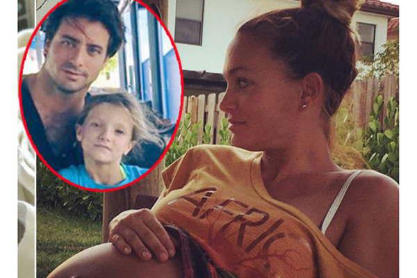 Claudia Albertario tuvo a su segundo hijo en Miami