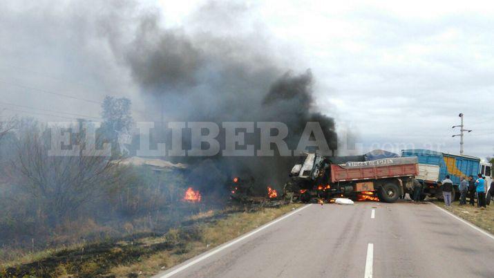 Las fotos maacutes impactantes del choque en Ruta 89