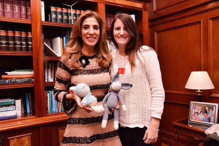 La Gobernadora recibió a Catalina Hornos