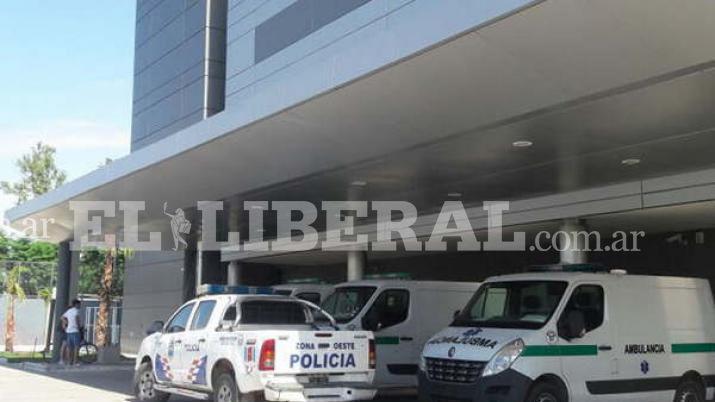 La víctima fue asistida en el Centro de Salud de La Banda