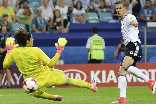 Alemania hizo pesar su chapa de campeoacuten mundial