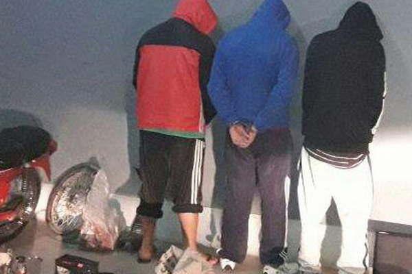 Esclarecen robos y detienen a una banda de delincuentes