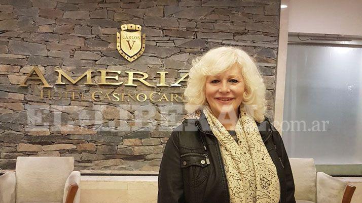 Luisa Carmen Albinoni ya est en Las Termas