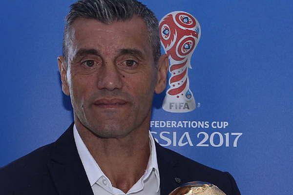 Goycochea confirmoacute su presencia 