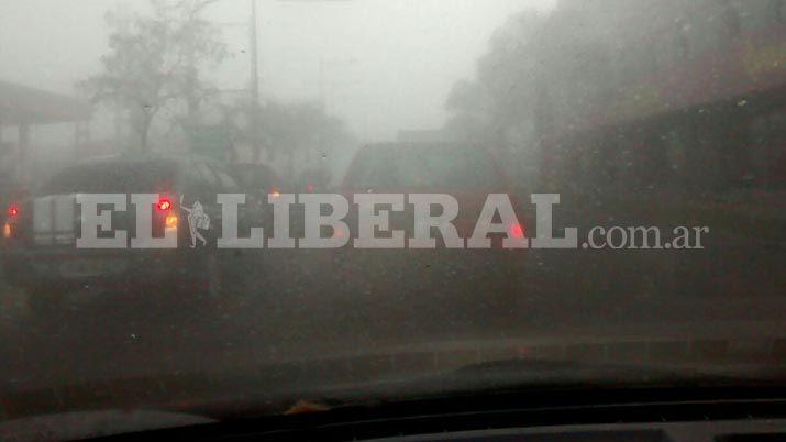 La neblina protagonista del saacutebado en Santiago