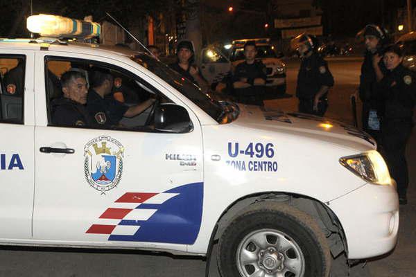 La policía intervino de forma inmediata