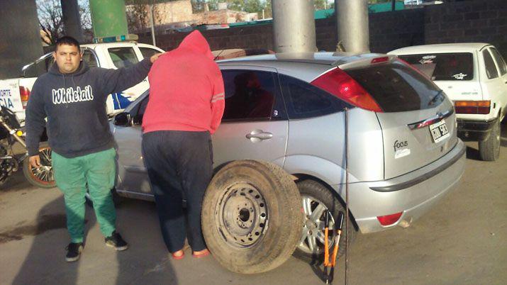 Atrapan al terror de las ruedas de auxilio