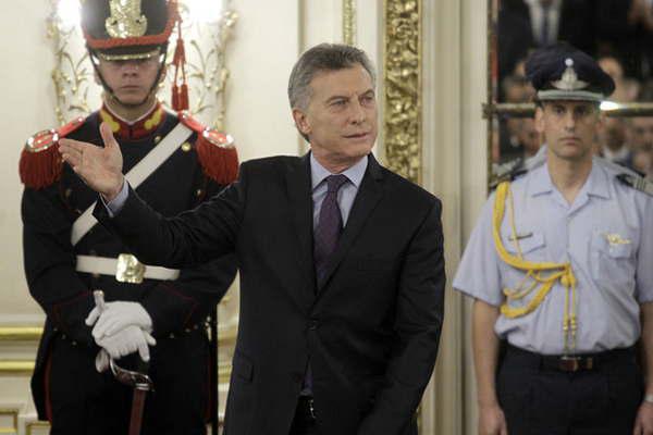 Macri anuncioacute que el Gobierno buscaraacute derogar las Paso 