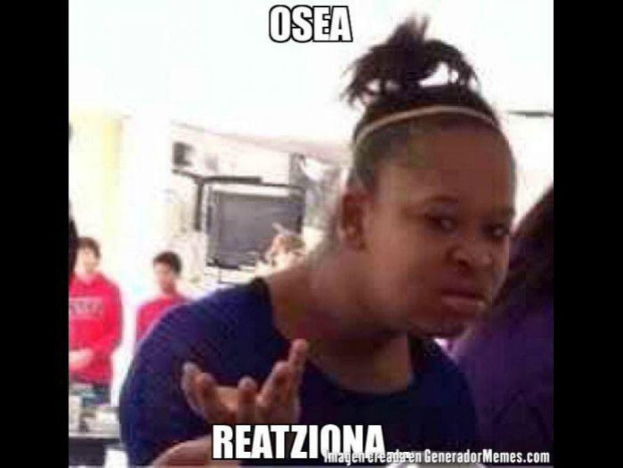 Miraacute coacutemo luce la joven del meme Osea Reatziona