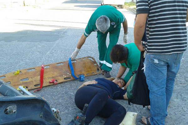 Adolescente perdioacute los dientes tras grave accidente