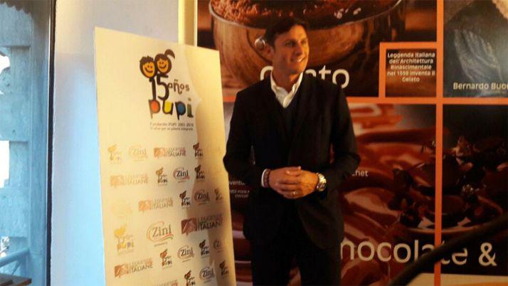 Javier El Pupi Zanetti ya se encuentra en Santiago