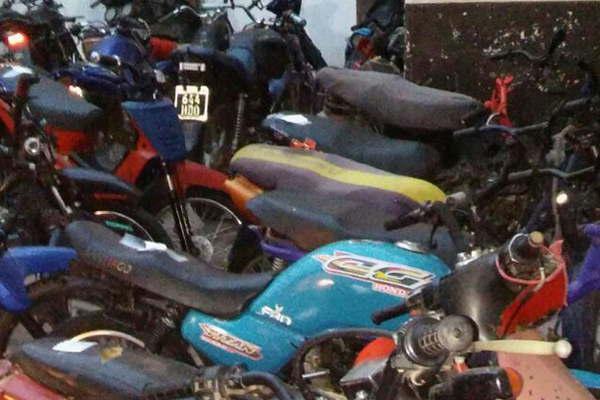 En operativos retienen motos con pedido de secuestro por robos