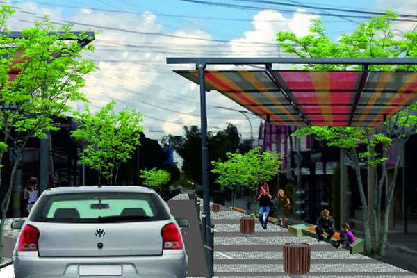 Con nuevas peatonales y otras obras buscan modernizar el microcentro bande