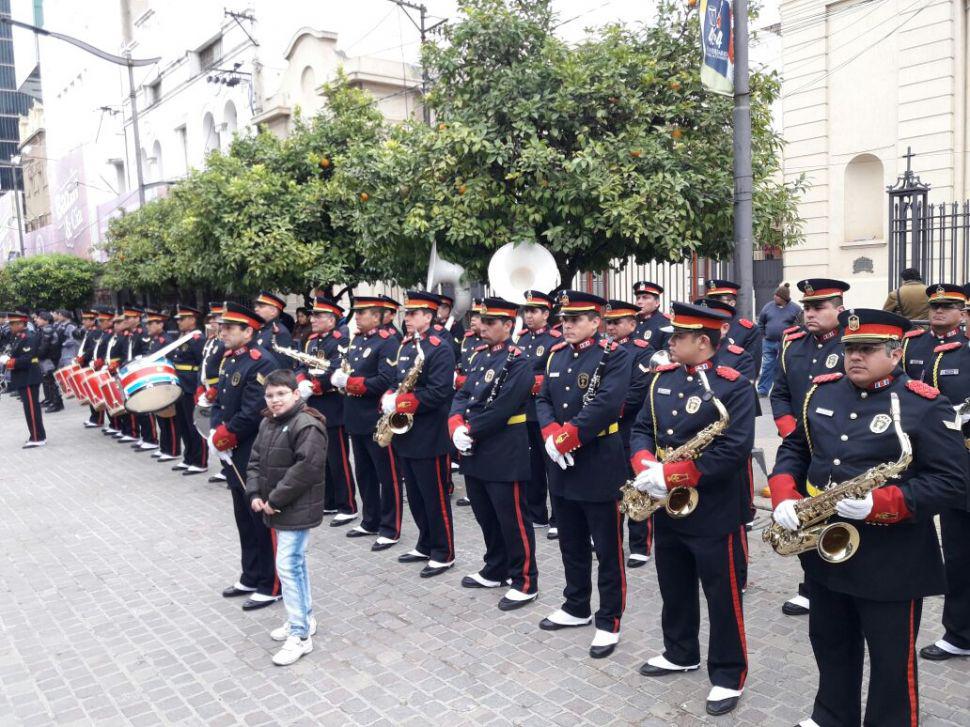 La Plaza Libertad fue el escenario del Desfile Ciacutevico Militar