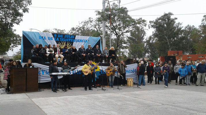 Las Termas conmemoró el día la independencia