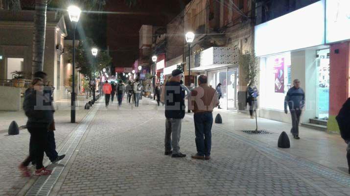 Inauguran semipeatonal en el microcentro santiaguentildeo