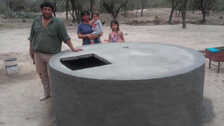Verifican funcionamiento de las obras de construccioacuten de cisternas