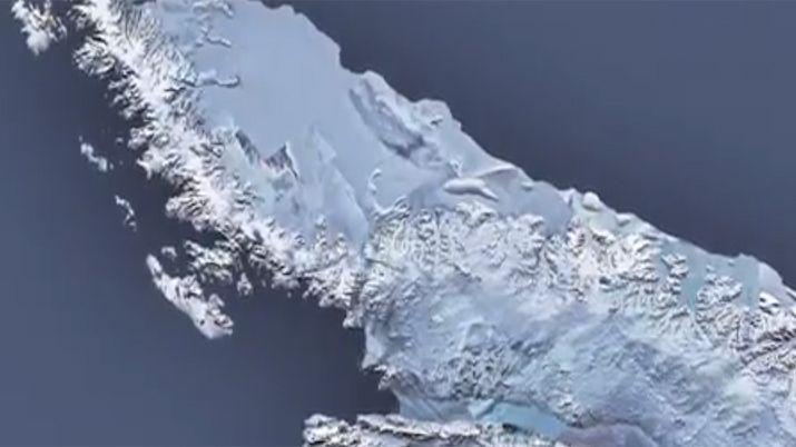 Se desprendioacute un iceberg 25 veces maacutes grande que la Capital Federal