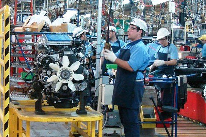 La producción industrial creció 22-en-porciento- en mayo