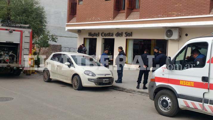 Seis personas fueron derivadas a un hospital por principio de incendio