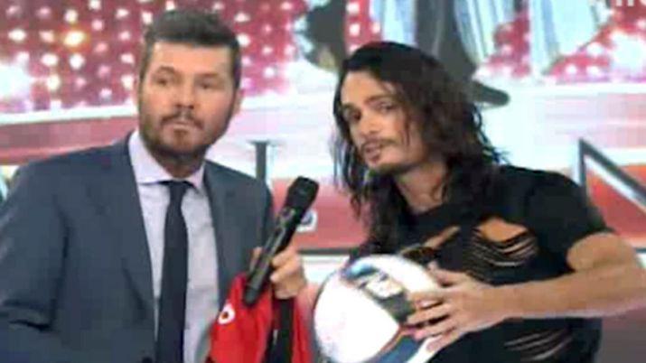 Christian Sancho emocionoacute con sus palabras a Marcelo Tinelli