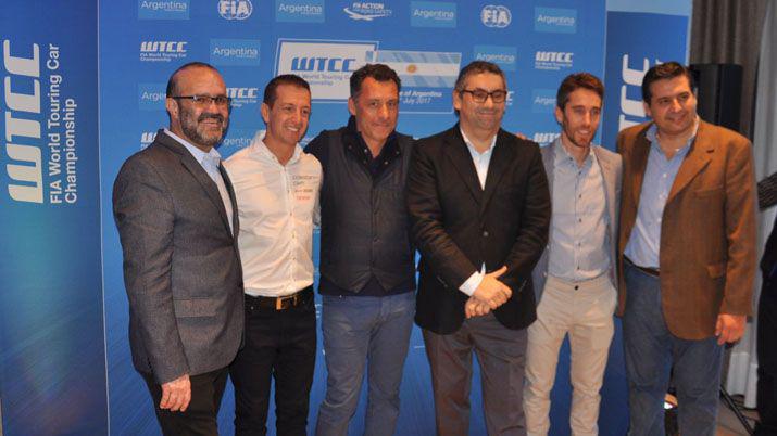 Las Termas- agasajo de bienvenida de la FIA WTCC