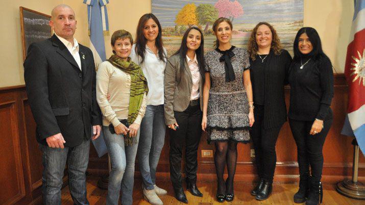 La Gobernadora dio su apoyo a la Federación Santiagueña de Cestobol