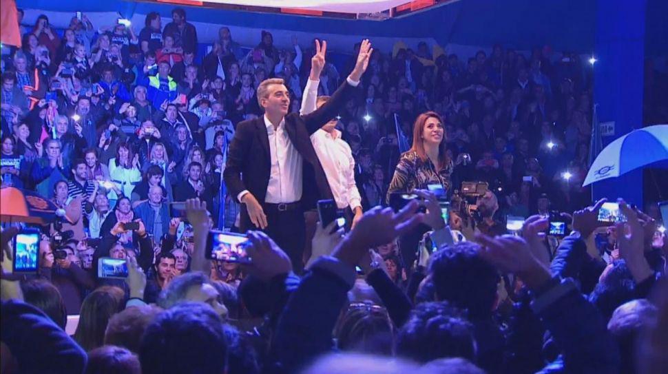 Florencio Randazzo se lanzoacute con un acto militante