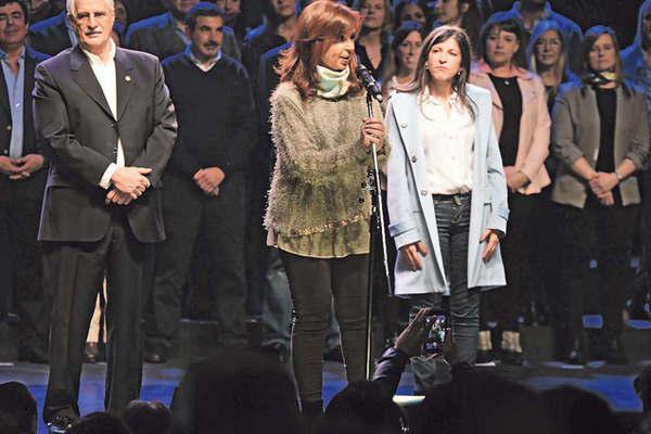 Cristina Kirchner- Su voto  tiene que ser en defensa propia