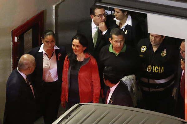 Acusado de corrupcioacuten Humala fue llevado al penal donde estaacute encarcelado Alberto Fujimori