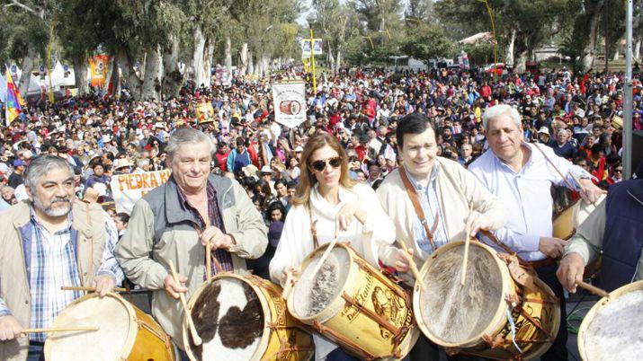 La foto tras el final en el Parque Aguirre