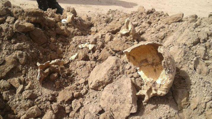 Encuentran restos humanos y presumen que sean de la ltima dictadura