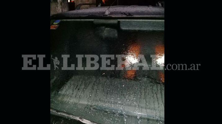 Fotos- los santiaguentildeos y sus postales del diacutea maacutes friacuteo del antildeo