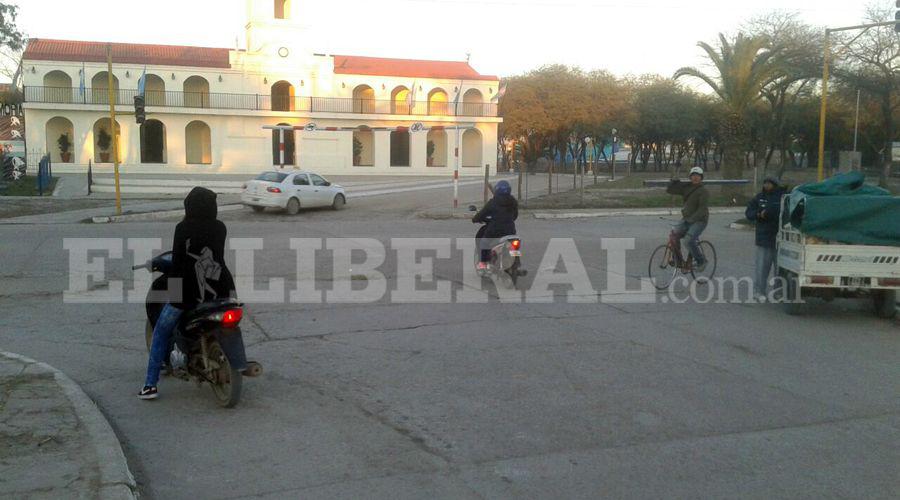 Con una temperatura de 46 bajo cero amanecioacute la ciudad de Antildeatuya