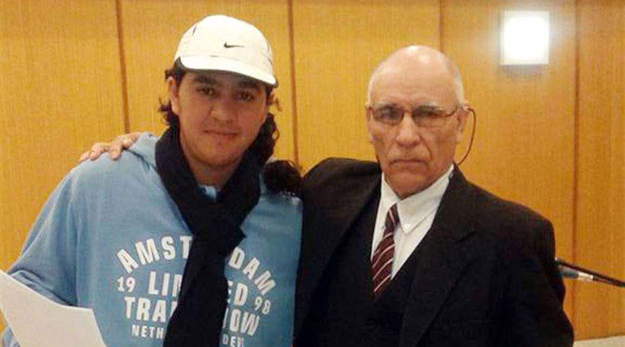 En plena audiencia judicial abrazoacute y perdonoacute al hombre que quiso asaltarlo