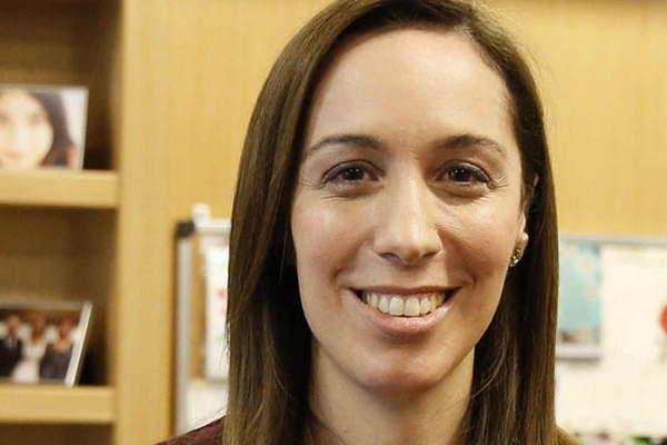 Eugenia Vidal lanzoacute su campantildea telefoacutenica