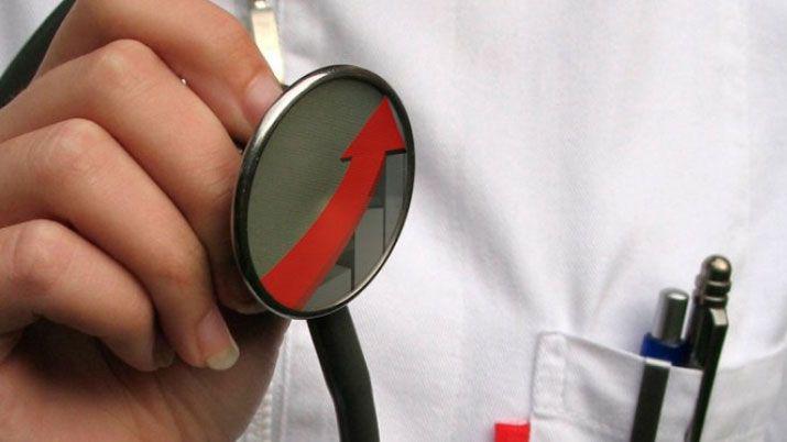 El Gobierno autorizó una suba del 5-en-porciento- en las prepagas