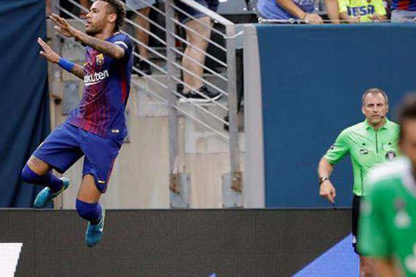 Neymar no quiere irse del Barcelona