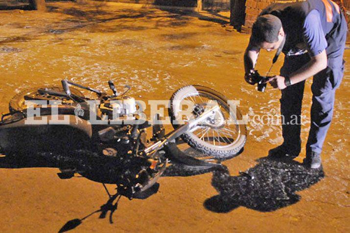 La policía realizó un amplio operativo a raíz del accidente