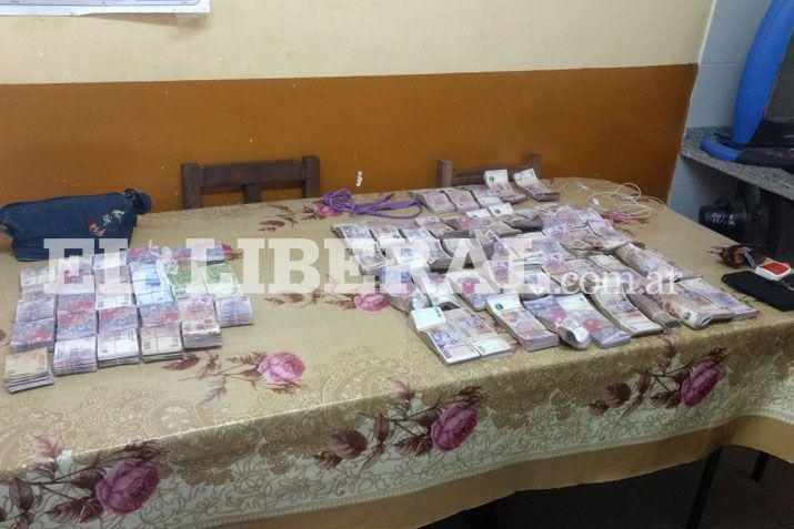 El dinero fue secuestrado y quedó a disposición de la Justicia Federal