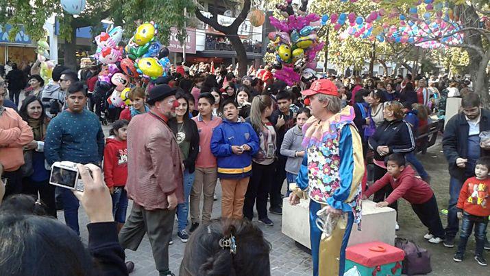 Santiago vivioacute la Accioacuten Urbana Teatral 2017