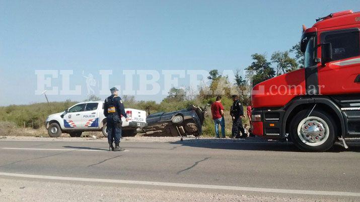 Dos muertos y tres heridos en choque frontal sobre Ruta 34