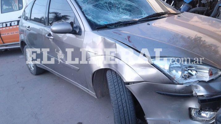 Menor embarazada protagonizó un fuerte accidente