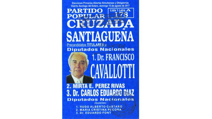 La Justicia Electoral oficializoacute los modelos de boleta que se utilizaraacuten en las Paso de Santiago